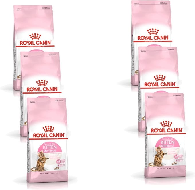 Royal Canin Kitten Sterilised - Kitten-Kattenvoer - 6 x 400 g