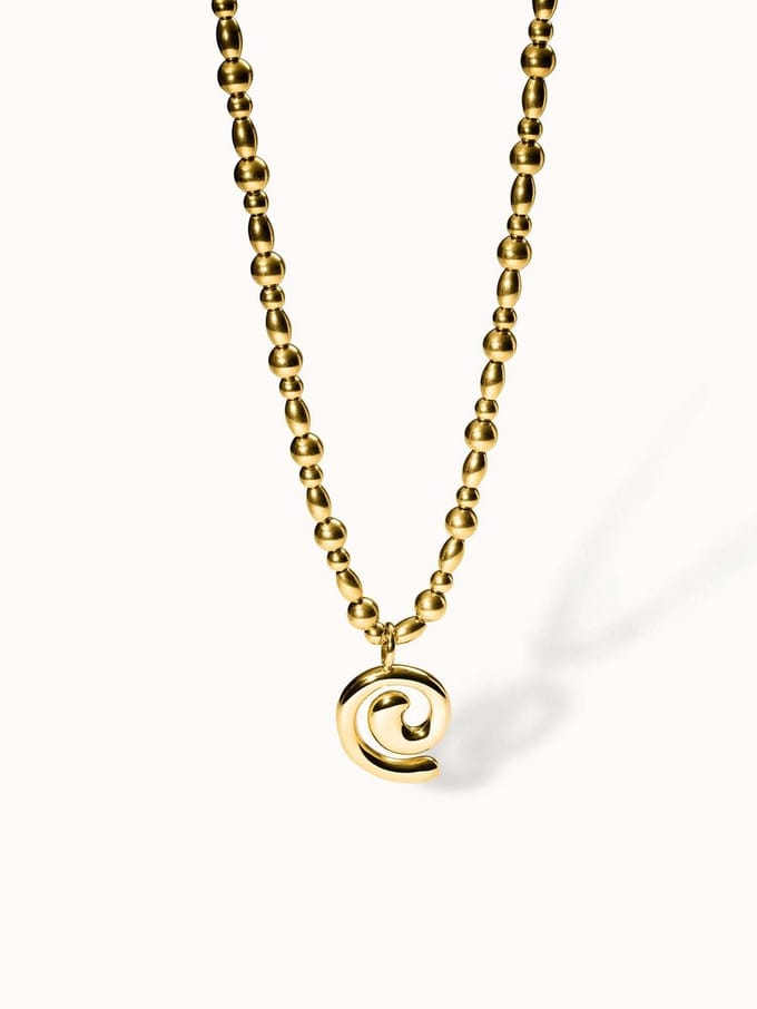 PURELEI Swirl Kette Gold Größe: OS | Halsketten Outlet | Damen | Gelb