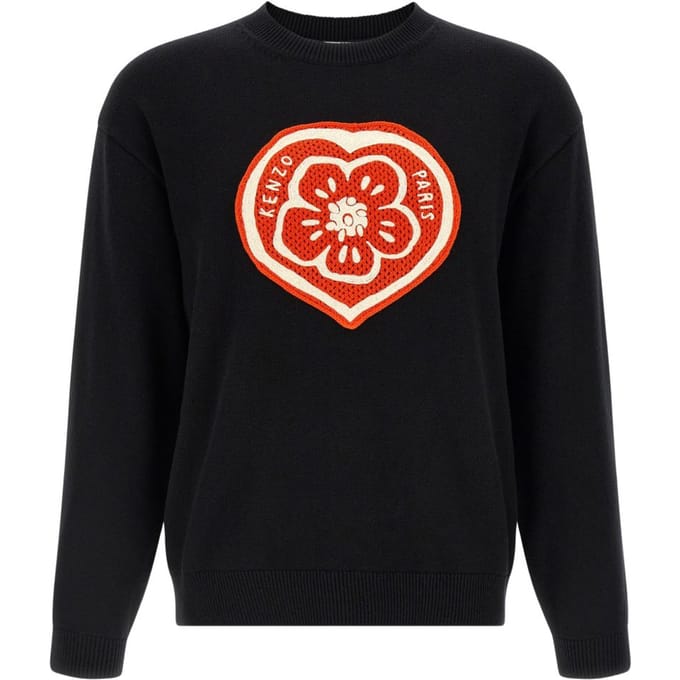Kenzo mesh hart boke man zwart