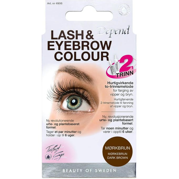 Depend Lash &amp; Eyebrow Colour Dark Brown 1 pack