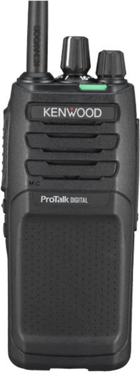 Set van 16 Kenwood TK-3701D met d-shape oortje en tafellader