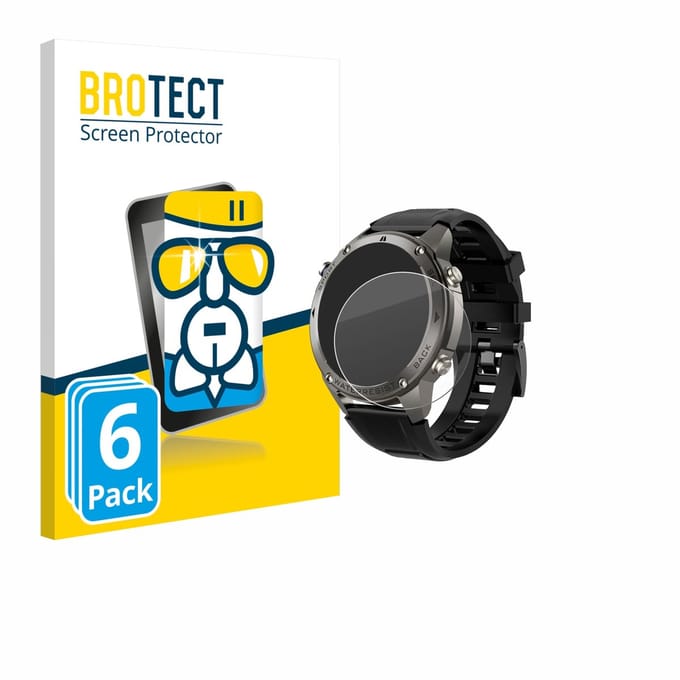 Screenprotector 6 Stuks voor Knauermann GPS 4 (2025) Beschermglas transparant