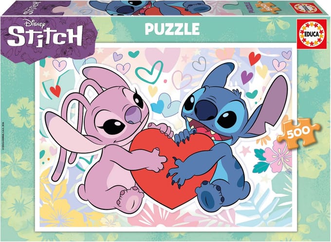 Educa - Puzzel - 500 stukjes - Stitch Disney - Legpuzzel