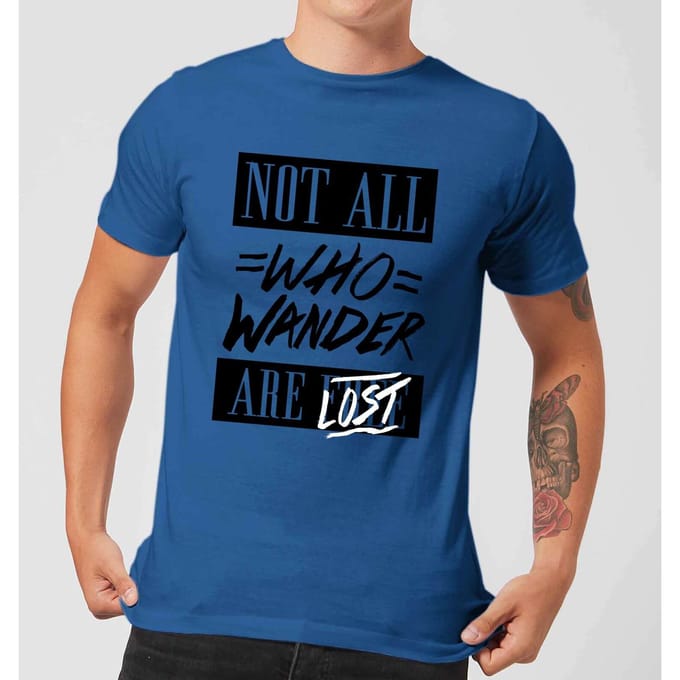 Lost Men's T-Shirt - Royal Blue - XXL