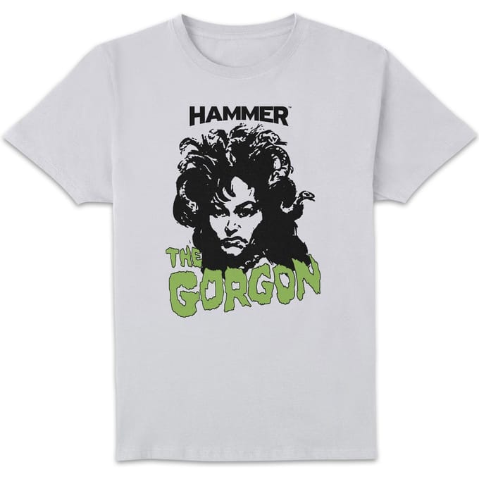 Hammer Horror The Gorgon Men's T-Shirt - White - S