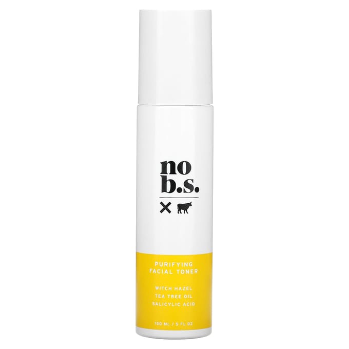 No BS Skincare, Purifying Facial Toner, 5 fl oz (150 ml) white