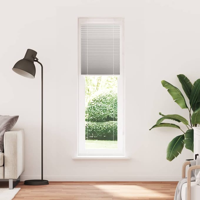 vidaXL - Plissé - rolgordijn - 55x200 - cm - stofbreedte - 54,4 - cm - polyester
