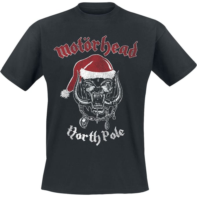 Motörhead T-shirt - North Pole - S tot 4XL - voor Mannen - zwart