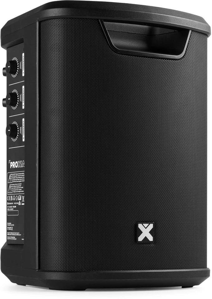 Bluetooth speaker - Vonyx PRO X1A - Draadloze speaker - Compact PA systeem met oplaadbare accu - 250W