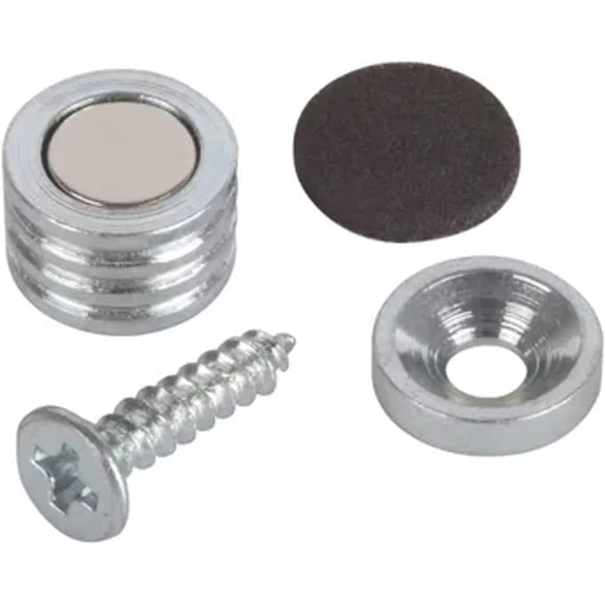 Fix-o-moll Magneet Inboorsnapper Neodym 9,7mm 4 Sets