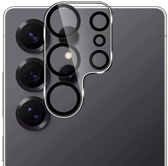 CaseBoutique Camera Lens Protector geschikt voor Samsung Galaxy S26 Ultra - Transparant - Gehard Glas 9H