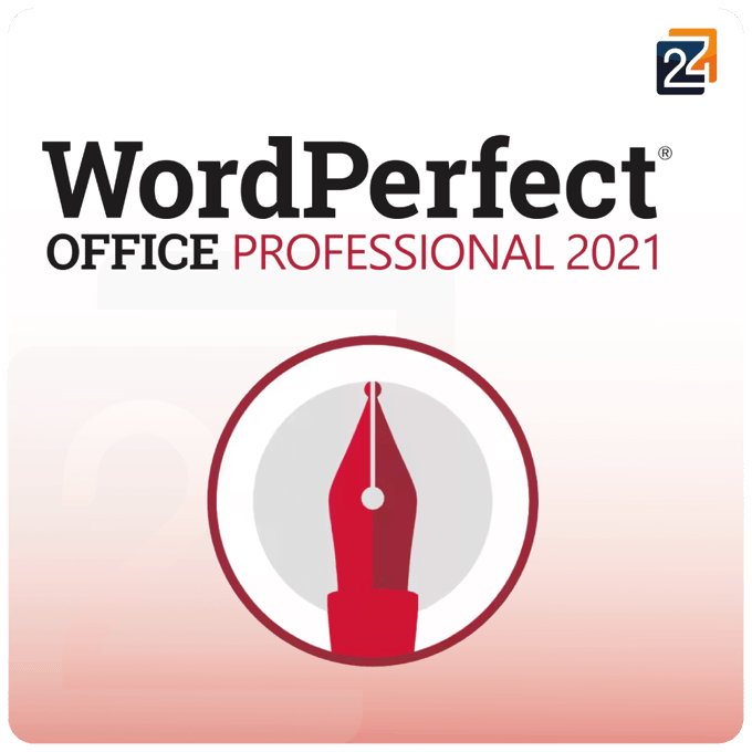 Corel WordPerfect Office 2021 Professional 1 - 4 Gebruiker(s) Nieuwe Aankoop