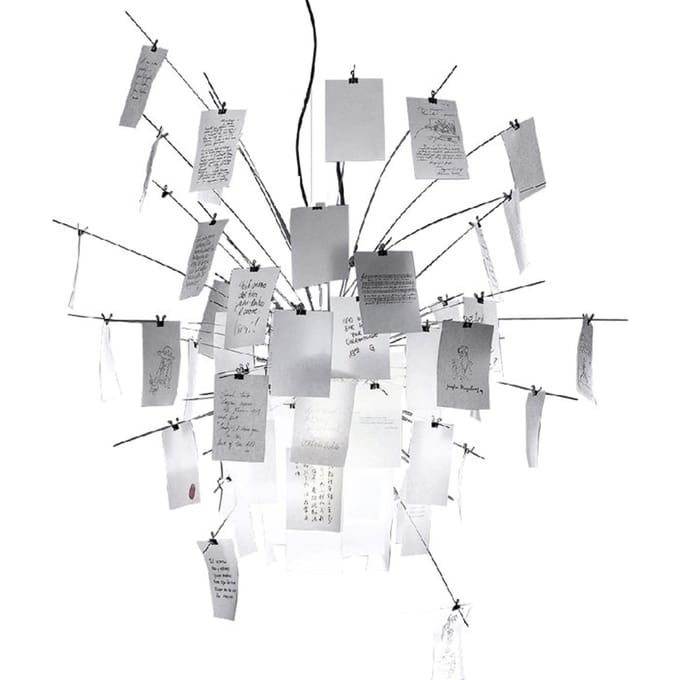 Ingo Maurer - Zettel´z 6 - 200 cm - wit