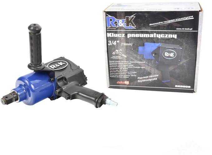 GEKO Luchtsleutel - 3/4" - 1600 Nm - Lichtgewicht - Ergonomisch ontwerp