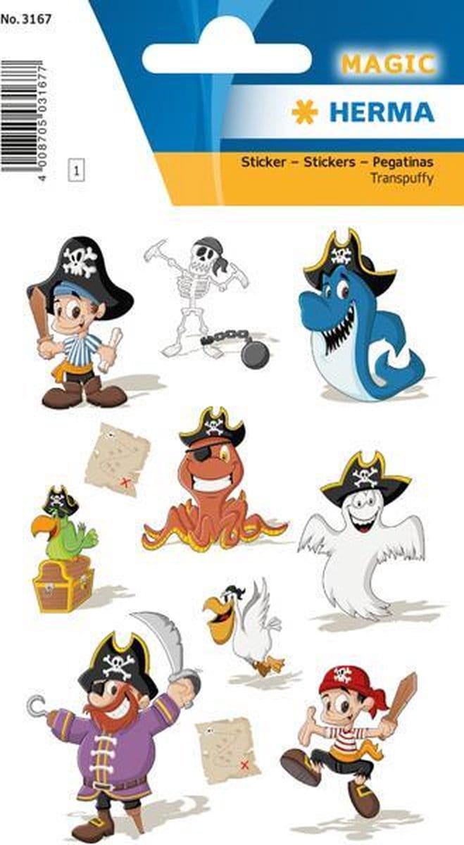 Transpuffy sticker "Pirate Party"