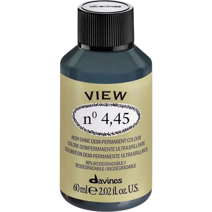 Davines high shine demi permanent color View 60ML 4.45 Copper Mahogany Brown