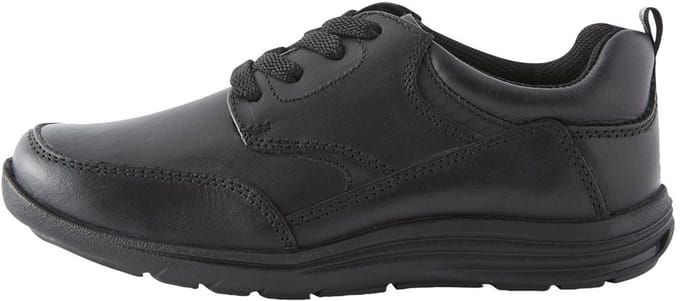 Next - Jongens - Leren veterschoenen - Zwart