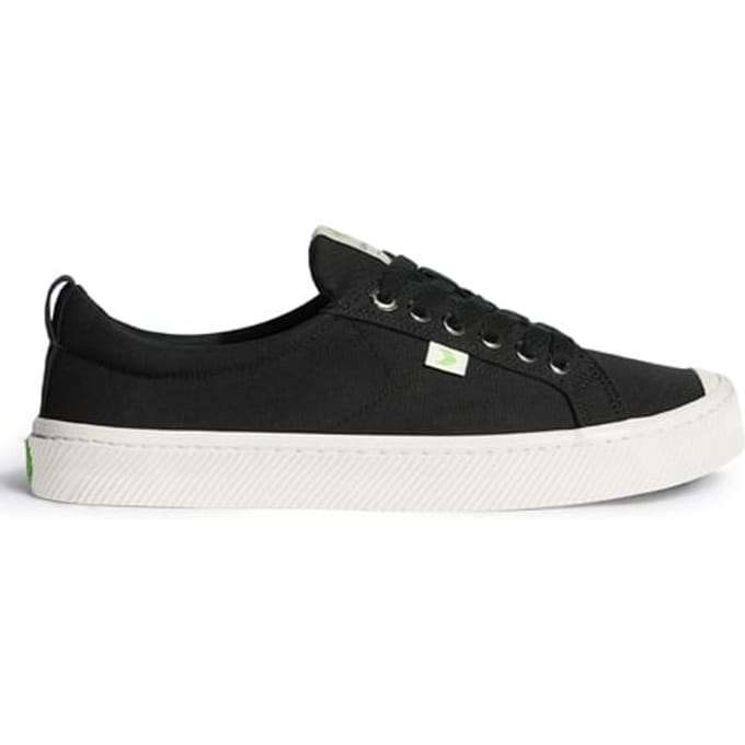 Cariuma Unisex Oca Low Black Canvas Sneaker Größe: 39 | Trainers Outlet | Unisex | Schwarz