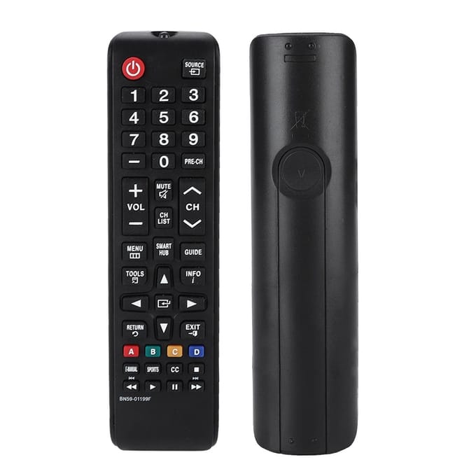 Télécommande LED de remplacement pour Samsung BN59-01199F black