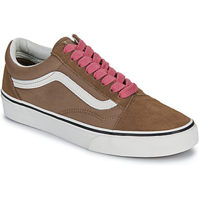 Vans Old Skool Sneakers Dames - Roze - Maat 37 - Suède
