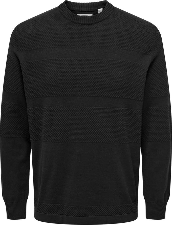 ONLY&SONS - ONSMALIK REG 12 PINAPLE CREW KNIT NOOS - Heren - Gebreide truien