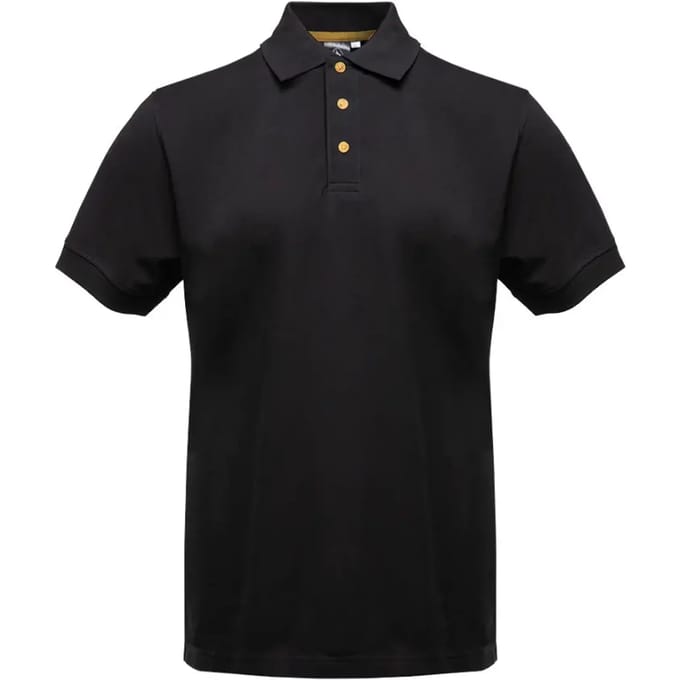 Polo met contrasterende knopen Pen Duick