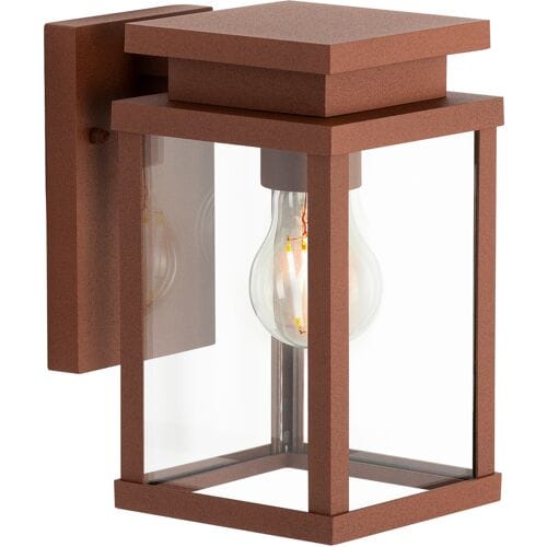 KS Verlichting wandlamp - Jersey buitenlamp - Strak & modern - Corten - E27
