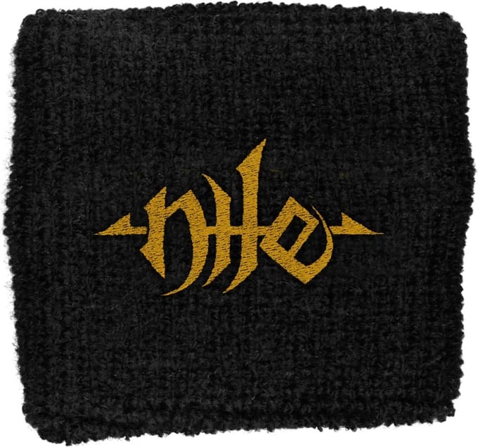 Nile - Gold Logo - wristband zweetbandje