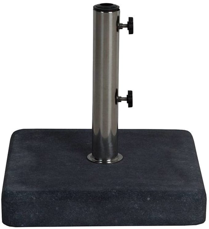 Madison Parasolvoet 25 kg graniet zwart VOE3P033