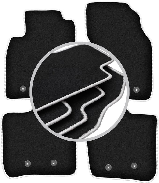 CARLUX-SILVER automatten voor: Volvo S40 I sedan (1995-2004)