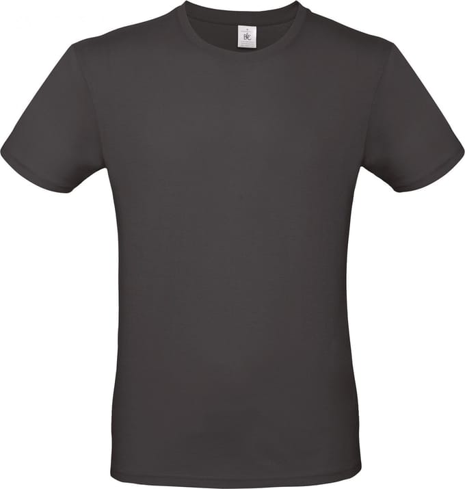 Classic E150 T-shirt B&C Collectie Worn Black Maat M