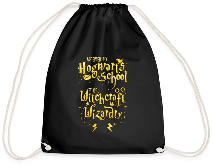 Harry Potter wachtend op mijn brief Gymtas