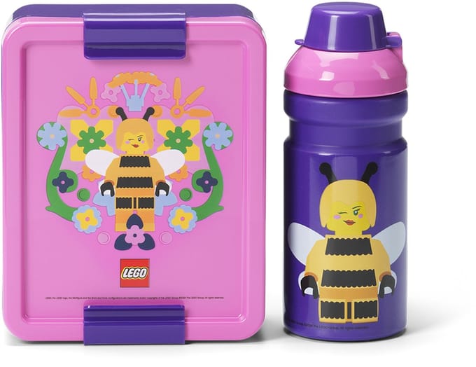 NHG LEGO Lunchset 2-delig - Bee, kunststof, 40580802