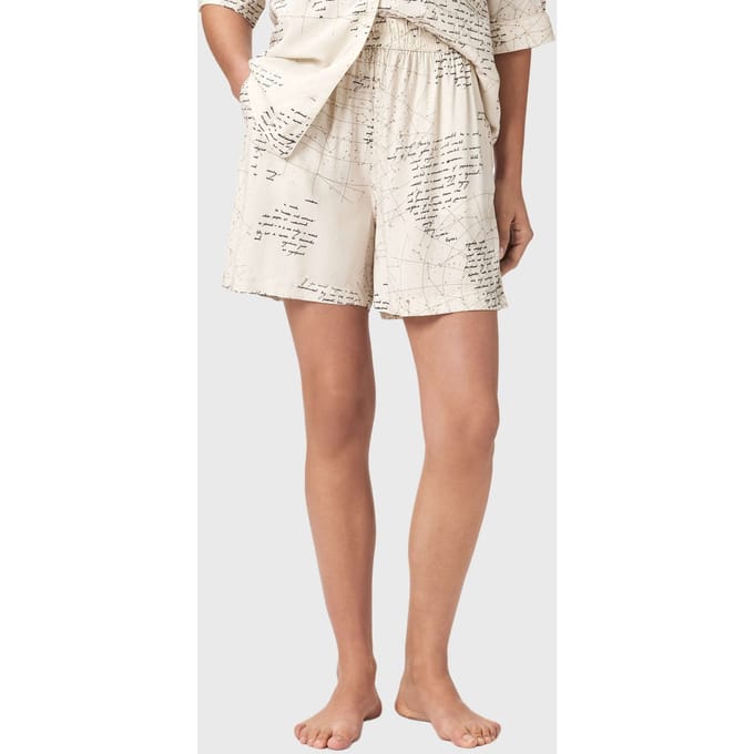 AllSaints Clem Pj Set Script Off White Taglia: S | Pigiameria Outlet | Donna | Bianco