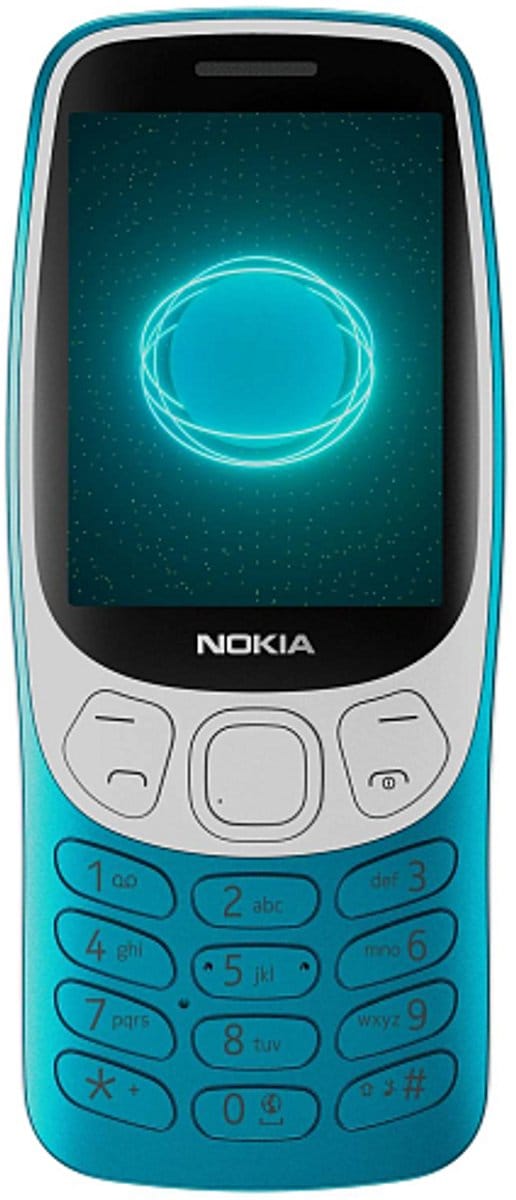 HMD Nokia 3210 (2024) 6,1 cm (2.4") 89 g Blauw Basistelefoon