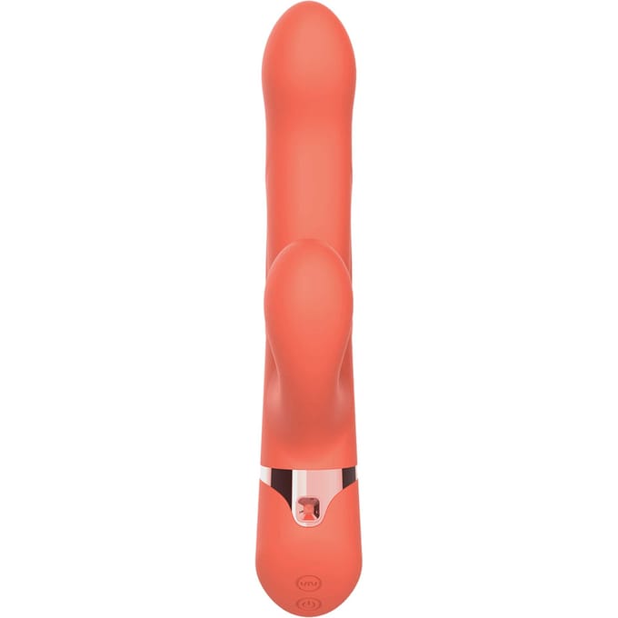 Intoyou - Mindy - Tapping Rabbit Vibrator met Klop-functie en App - Koraal Oranje
