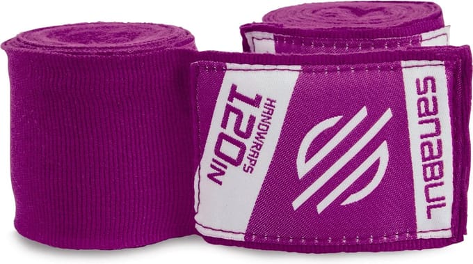 Sanabul Elastic Professional Bandages - 4,5 m - Paars