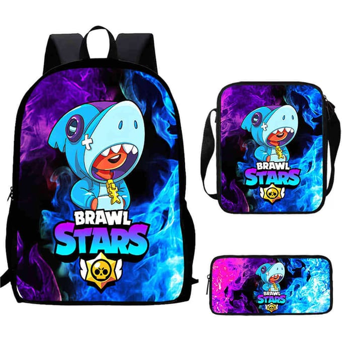 Sac à dos Brawl Stars Impression Haute Définition Multifonctionnel Léger