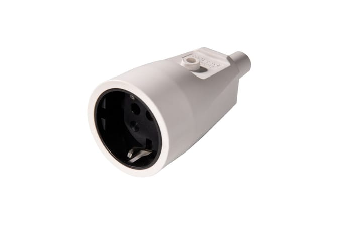 Martin Kaiser PVC Stopcontact Aardingscontact Arctic Wit - 551/kws [20 stuks]
