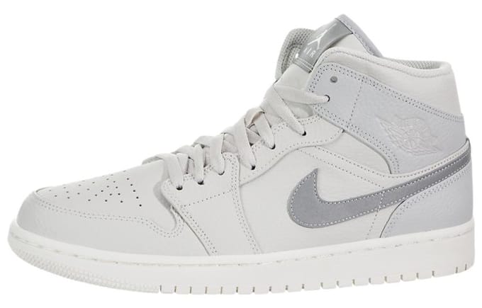 Jordan 1 Mid Light Bone 852542-003 44