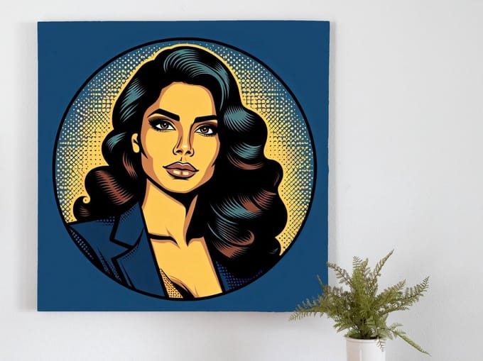 Kunstprint | Wanddecoratie | Dibond | 40 × 40 cm