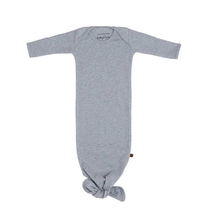 Baby's Only Knooppakje Melange - Grijs - 50/56 - 100% ecologisch katoen - GOTS