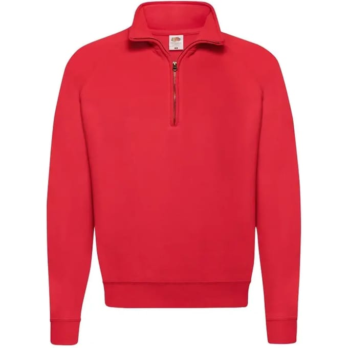 Sweater met rits Fruit of the Loom Classic