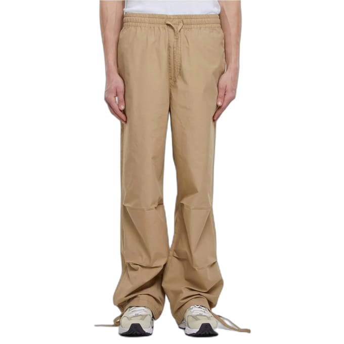 Urban Classics - Wide Poplin Wijde broek - 5XL - Beige