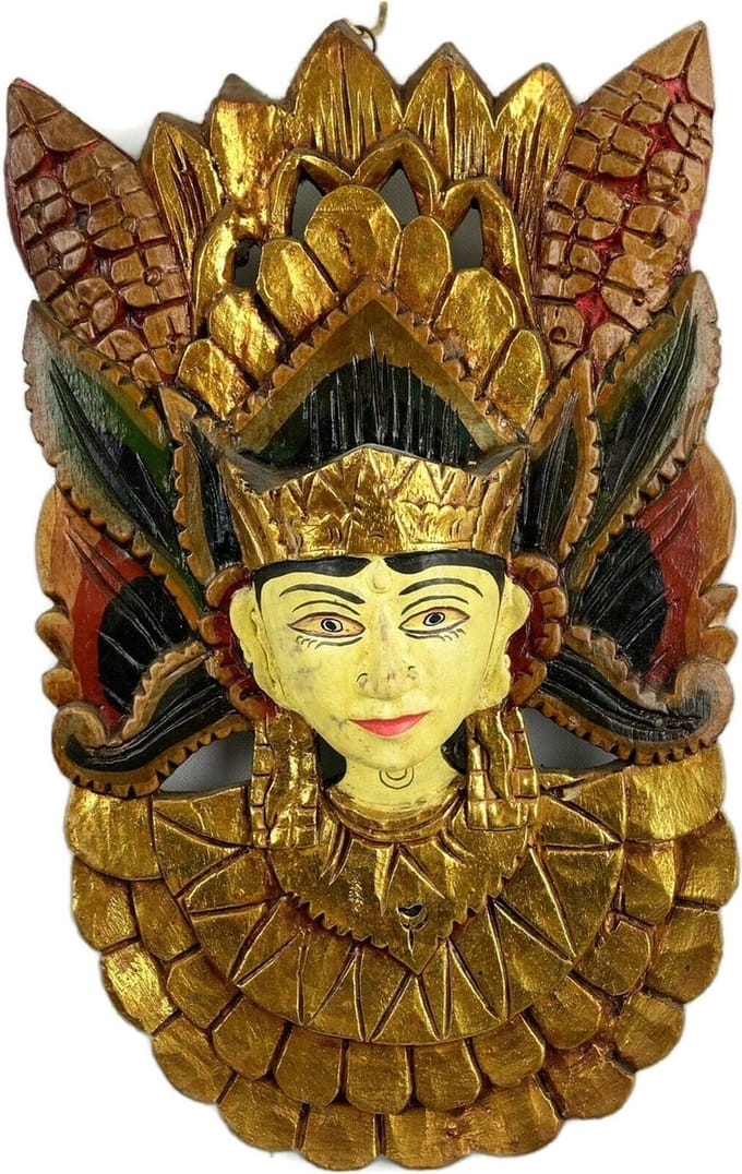 Handgemaakt houten beeld / Houten figuur / Indonesisch beeld