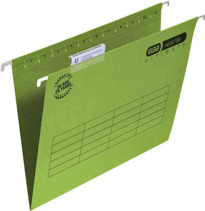 Elba hangmappen voor laden Verticfile Ultimate groen