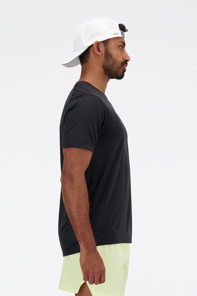 New Balance Rc Essential T-shirt Black Taglia: 2XL | Magliette basic Outlet | Uomo | Nero