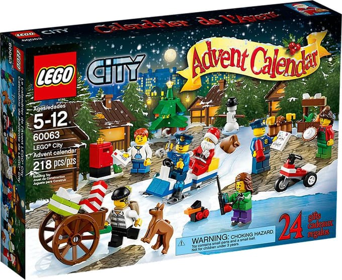 LEGO City Advent Calendar, Bouwpakket, 5 jaar, 218 stuk(s)