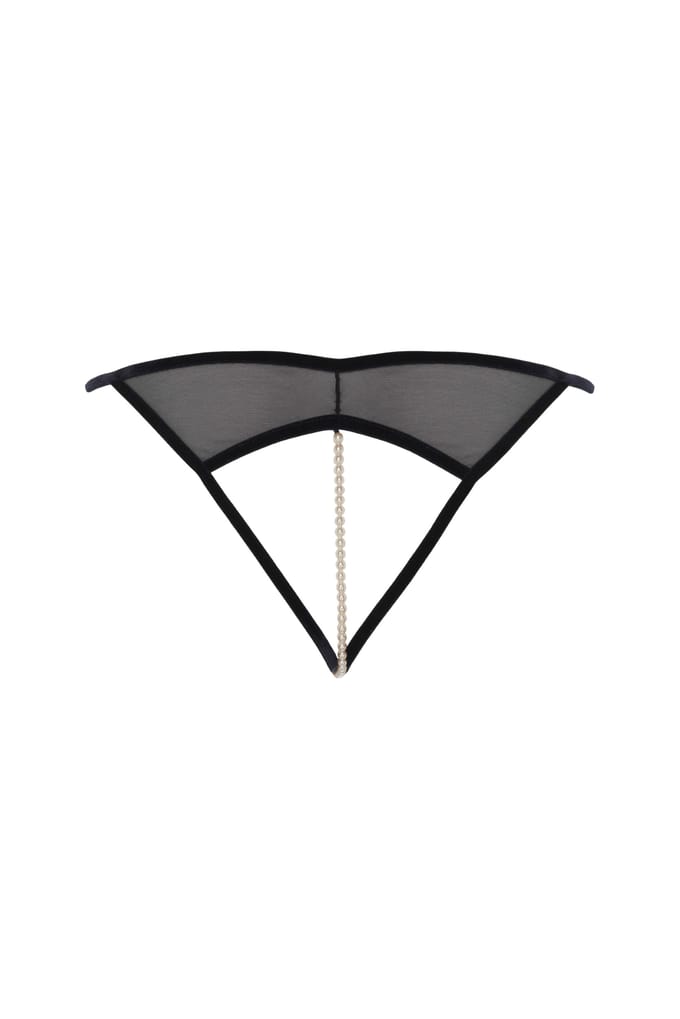Bracli - Kyoto G-String - Luxus Perlenstring-Dessous Größe Plus