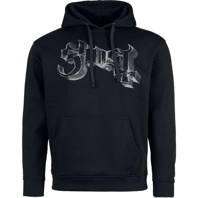 Ghost Trui met capuchon - Emeristus - S tot XL - voor Mannen - zwart